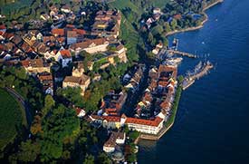 Meersburg aerial photo