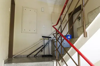 Staircase at 21 Johann-Kalb-Strasse, Erlangen, Germany