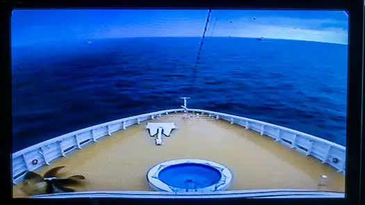 Bowcam view from MSC PREZIOSA