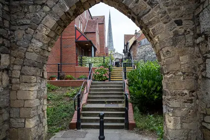 Castle arch, Southampton