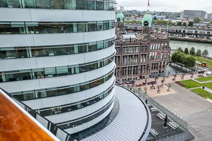 View of Rotterdam from MSC PREZIOSA