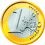1-Euro coin - front