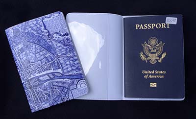 Passport holders with passport