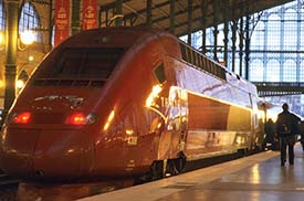 Thalys in Brussels