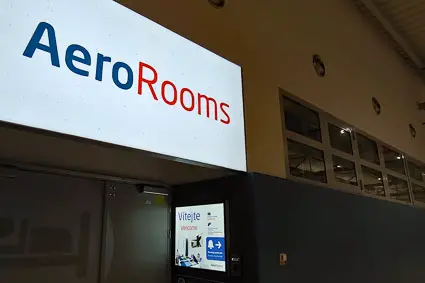 AeroRooms hotel entrance