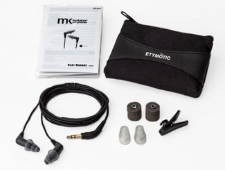 Etymotic mk5 Isolator Earphones and components