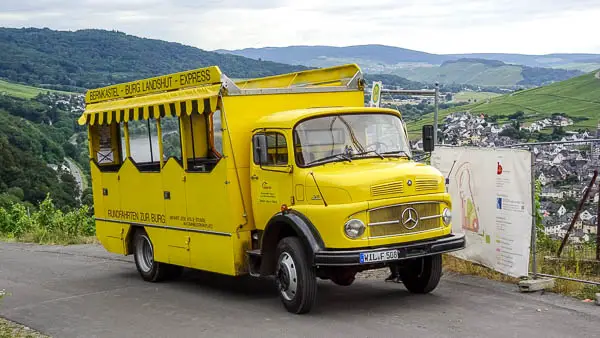 'Landshut Express' shuttle in Berskastel-Kues, Germany.