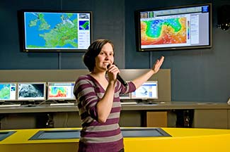 Weather studio at Klimahaus Bremerhaven 8� Ost