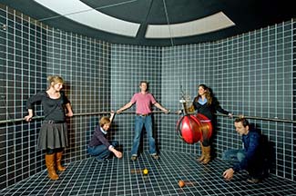 Coriolis Effect room at Klimahaus Bremerhaven 8� Ost