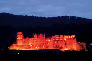 Heidelberg Castle Illuminatuions