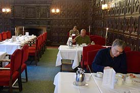 Schlo� Cecilienhof breakfast room and restaurant