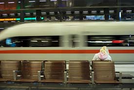 ICE train in Berlin