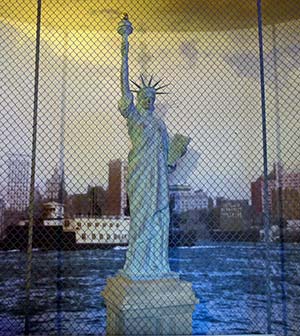 Statue of Liberty from Ellis Island