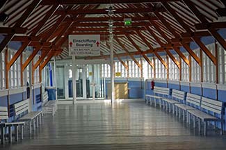 Passenger hall at Steubenh&ouml;ft