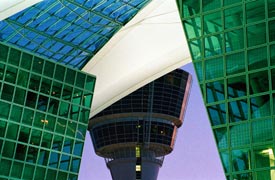 Munich International Airport control tower