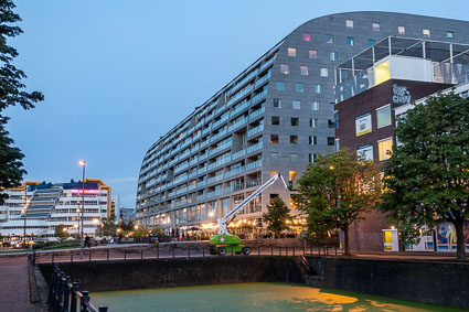 Markthal and Rotterdam Public Library