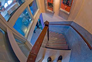 Cube House staircase