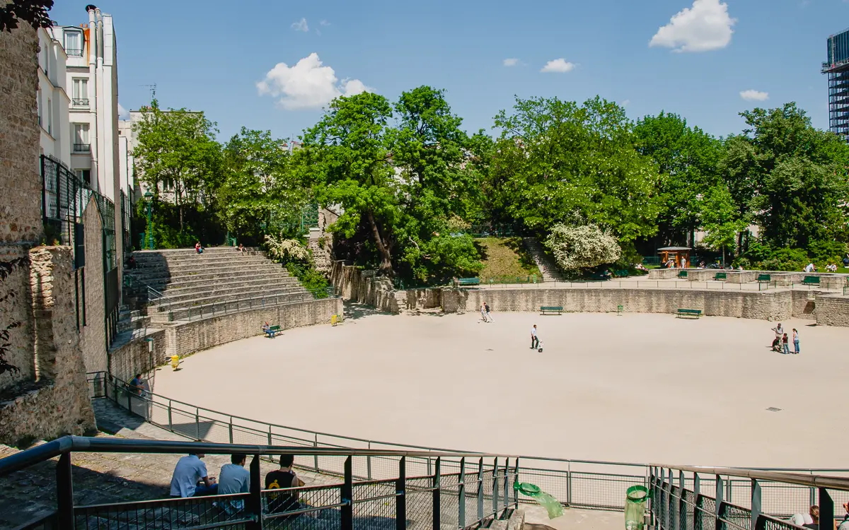Ar�nes de Lut�ce, Paris.