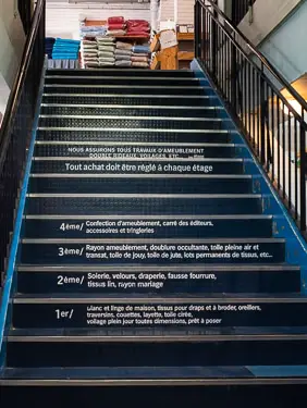 Dreyfus staircase, Paris