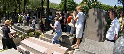 Edith Piaf's grave - photo