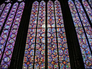 Saint-Chapelle Upper Chapel stained glass