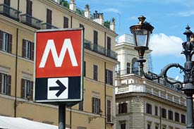 Rome Metro Line A Spagna stop