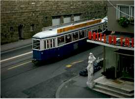 Zurich Geneva tram restaurants Gastrotram Switzerland Zürich VBZ