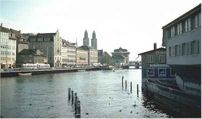 Z&uuml;rich, Switzerland - Grossm&uuml;nster