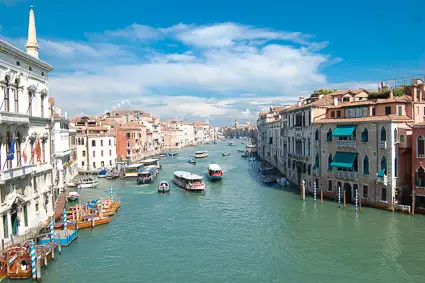 Ca' Foscari view of Grand Canal