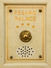 Pesaro Palace doorbell