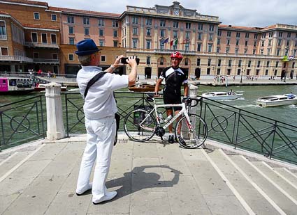 Bicyles in Venice, Italy