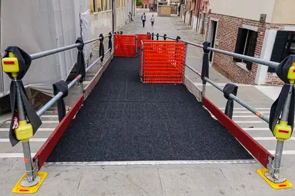 Acessible ramp in Dorsoduro, Venice