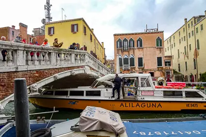 Ponte delle Guglie and Cannaregio Canal, Venice, Italy