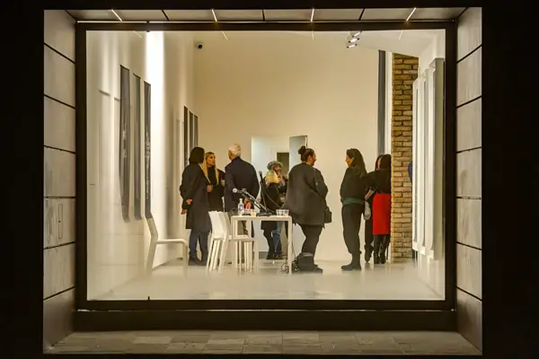 Art gallery in Venice, Italy.