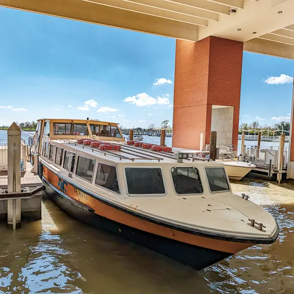 Alilaguna airport boat at Venice Marco Polo Airport