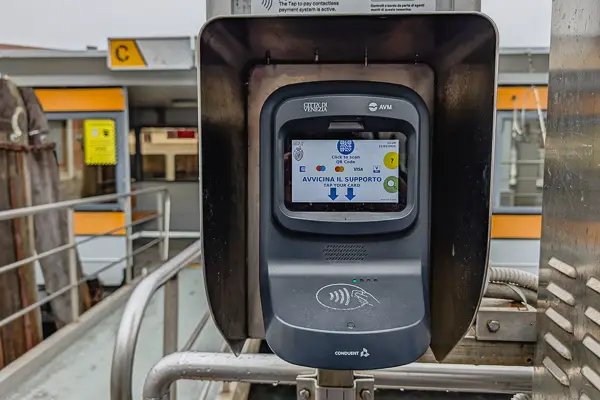 ACTV's new 'Tap to pay' terminals make it easy to validate paper tickets or pay fares electronically with a bank card. If you do the latter, you can save money with ACTV's 'best fare guarantee.'