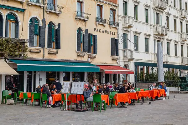 Hotel Paganelli, Venice, Italy.