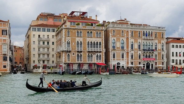 Traghetto on the Grand Canal, Venice