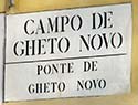 Gheto Novo sign in Venetian dialect