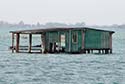 Shellfishing shack near Chioggia