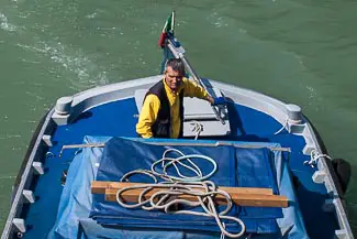 Barge in Venice